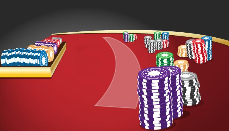 blackjack table