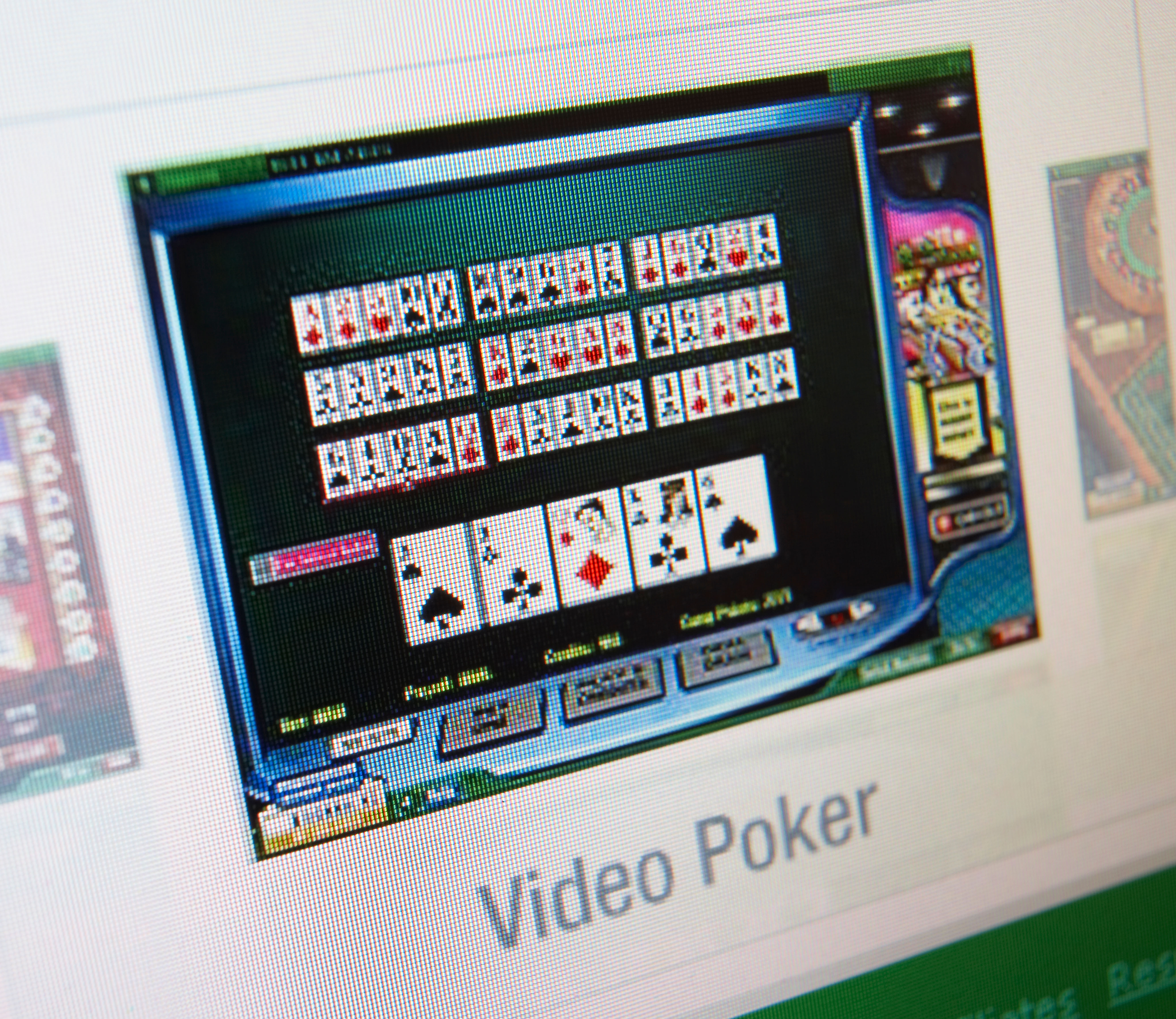 Video poker advntage play