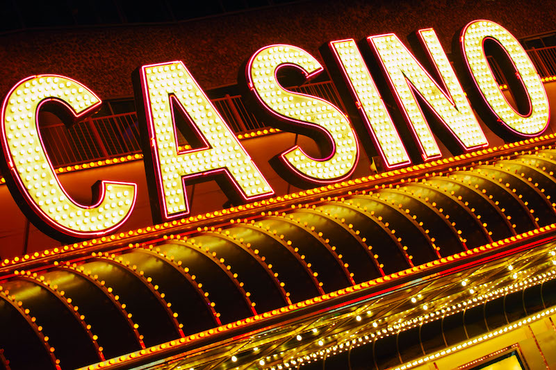 Casino sign