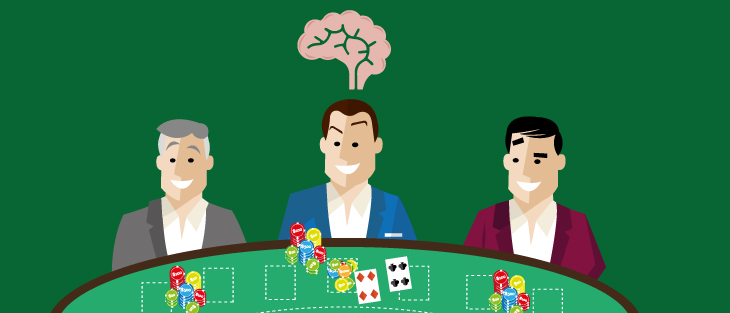 TOTAL PSYCHOLOGICAL EFFECT AT THE CASINO TABLES