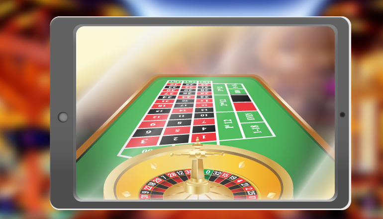 Roulette in Tablet