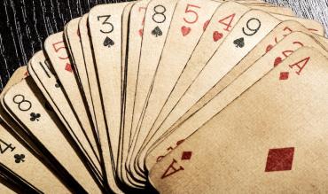 Casino playing cards