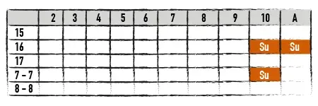 SINGLE DECK WITH SOFT 17